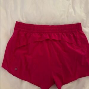 Pink Athleta Running Shorts